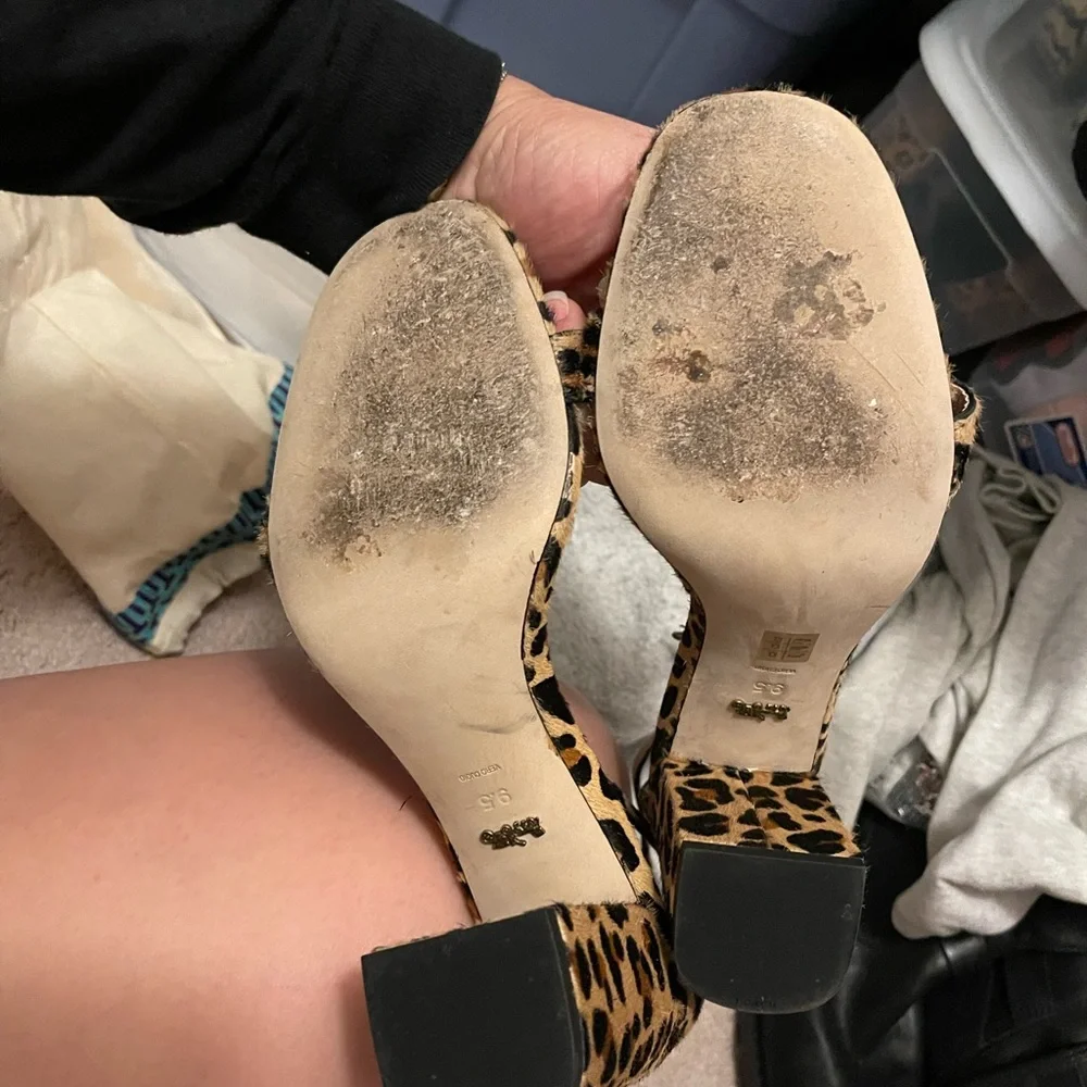 Coach leopard heels - Picture 4 of 5